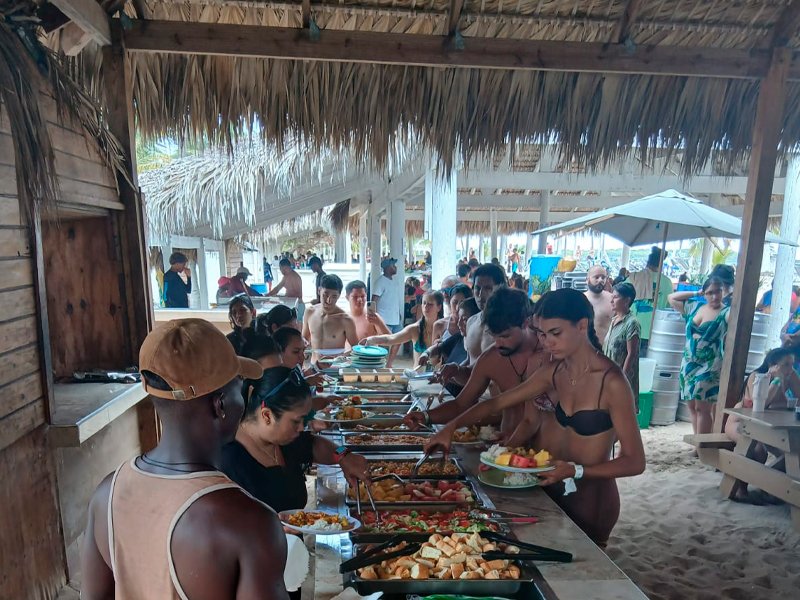 Buffet criollo dominicano